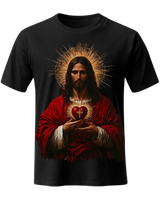 Jesus Sacred Heart Vintage Tee
