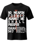 No Weapon Christian Vintage Unisex Tee - Jesus Faith Streetwear