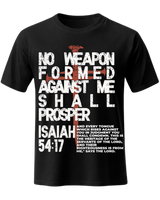 No Weapon Christian Vintage Unisex Tee - Jesus Faith Streetwear