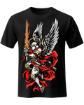 Archangel Michael Flaming Sword T-Shirt