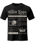 Jesus is King Graphic Heavyweight Cotton Tee Unisex