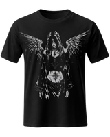 Y2K Sad Angel T-shirt