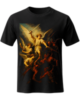 Archangel Michael Defeats Demons T-Shirt