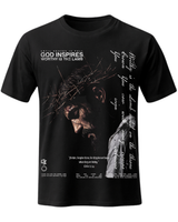 Christian Jesus Crown of Thorns Graphic Tee