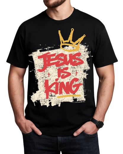 Jesus Is King Christian T-Shirt Premium