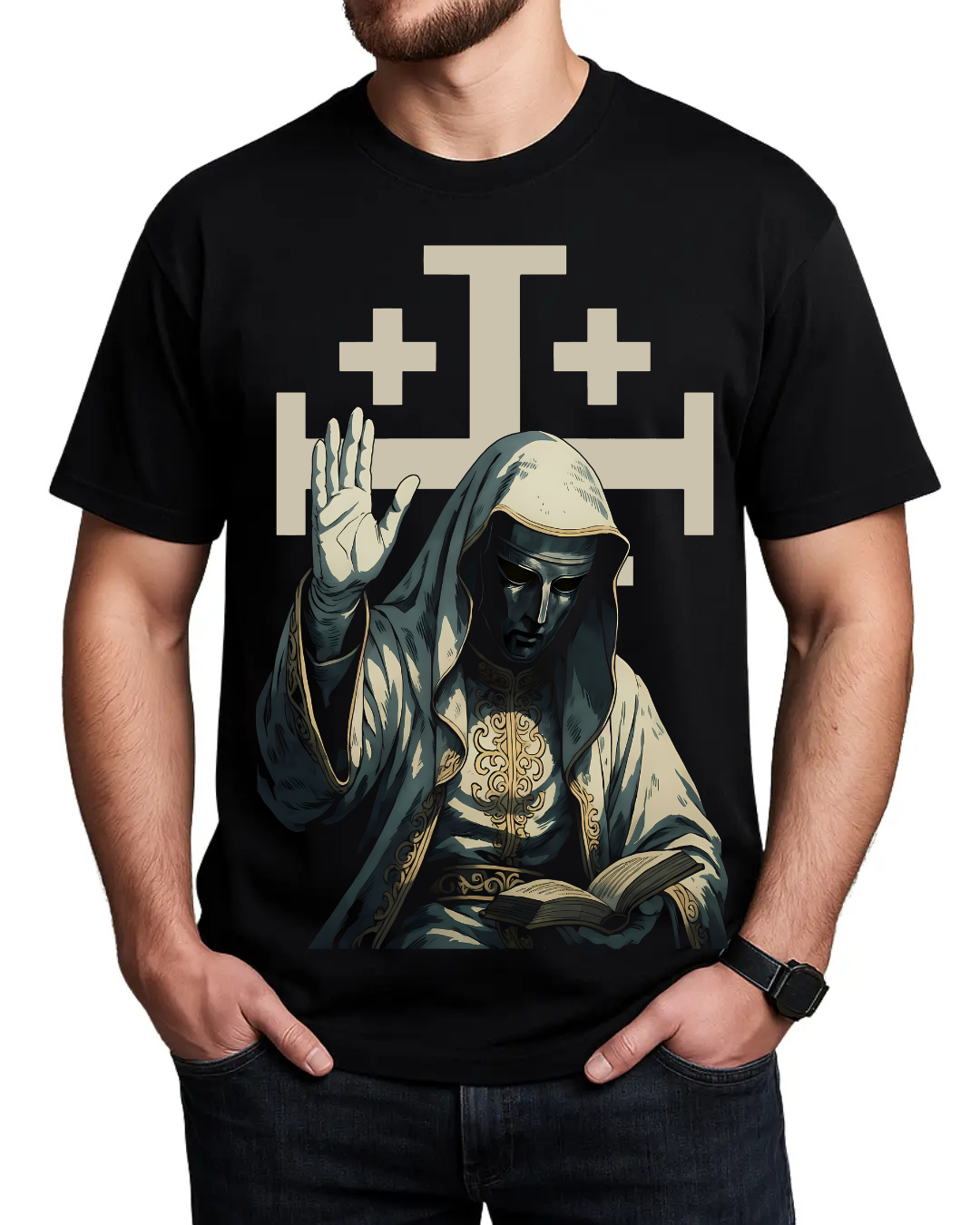 King Baldwin IV – The Leper King Graphic T-Shirt