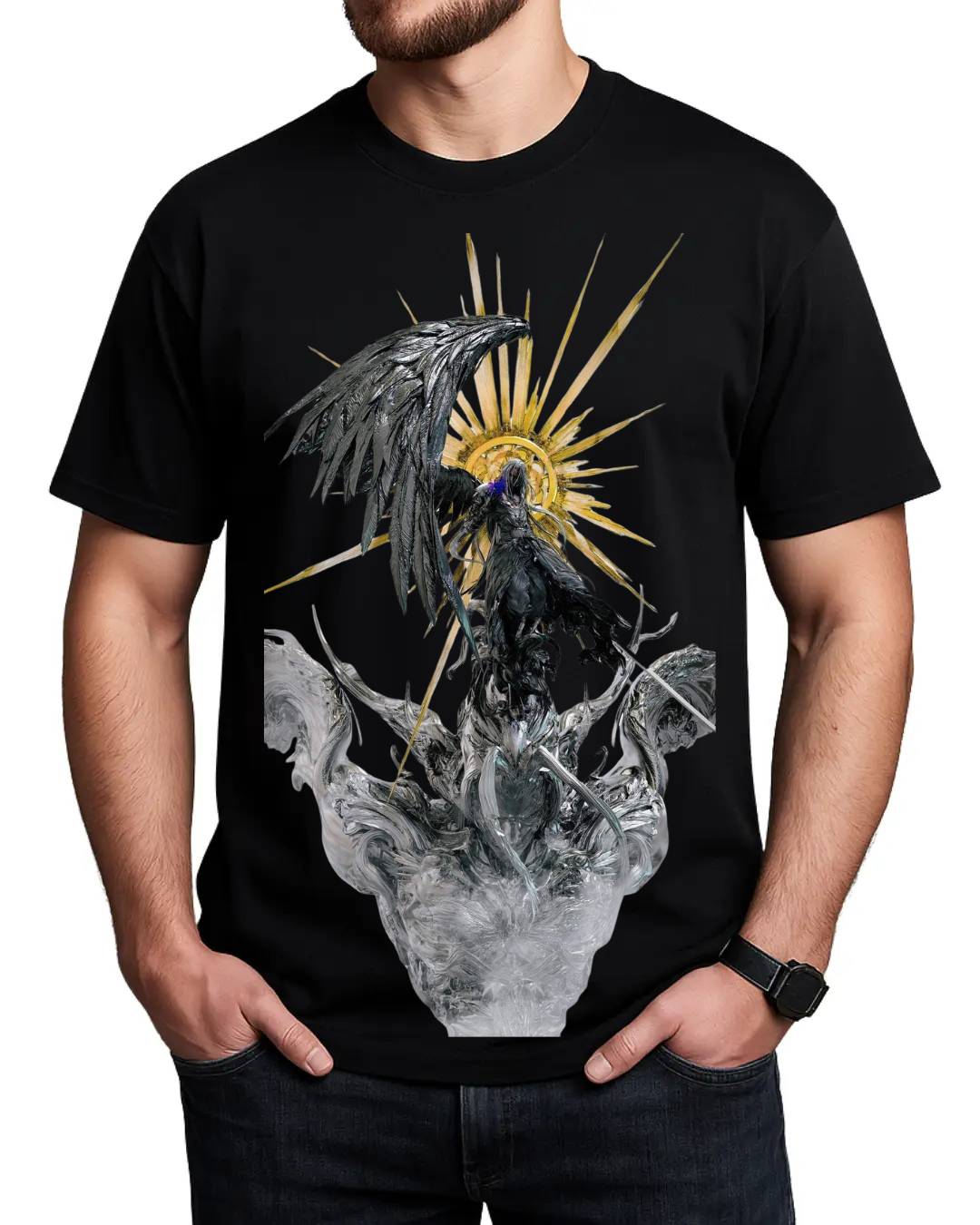 One Winged Angel Sephiroth Graphic Tee