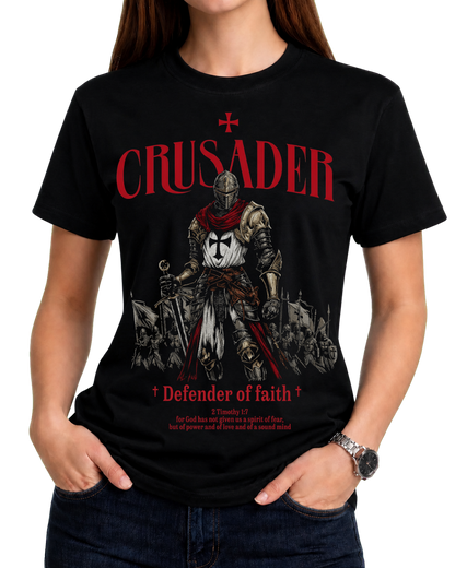 Crusader: Defender of Faith Vintage Tee