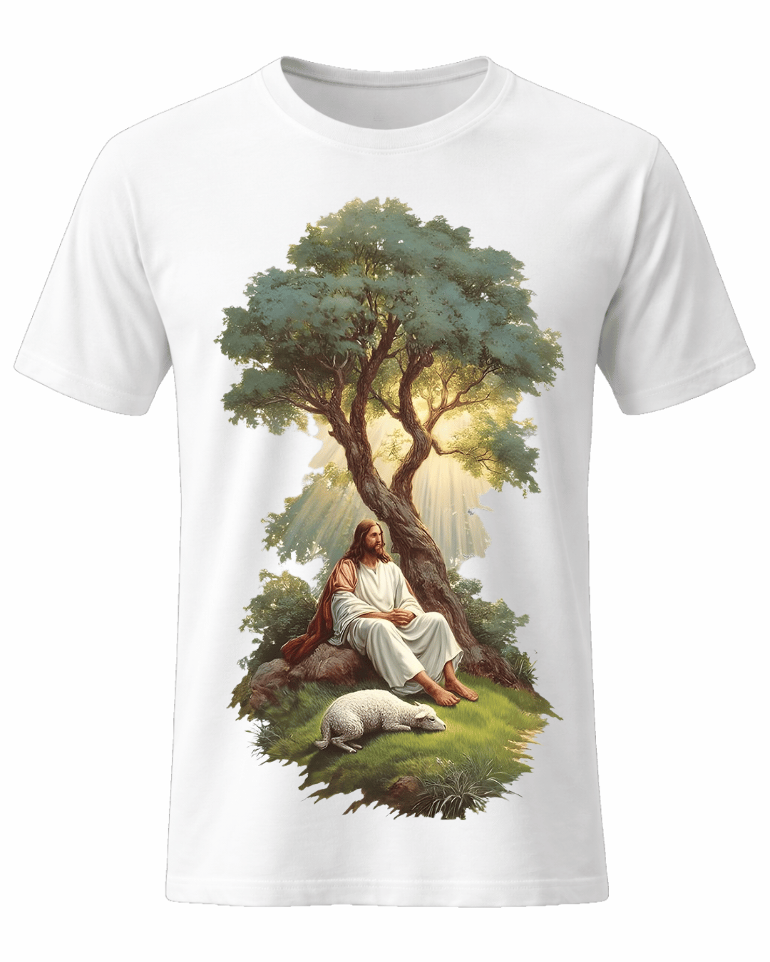 Jesus with the Lamb T-Shirt