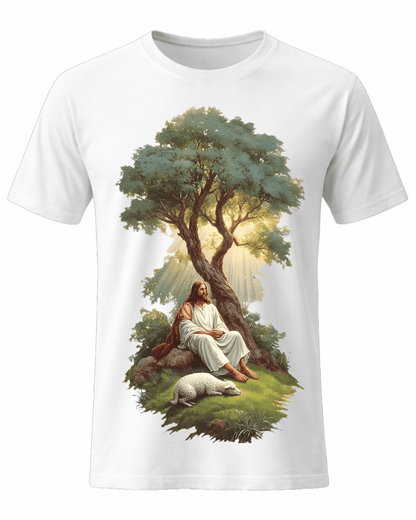 Jesus with the Lamb T-Shirt