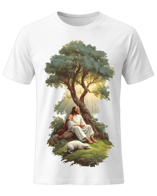 Jesus with the Lamb T-Shirt