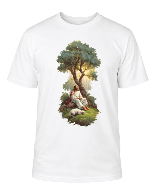 Jesus with the Lamb T-Shirt