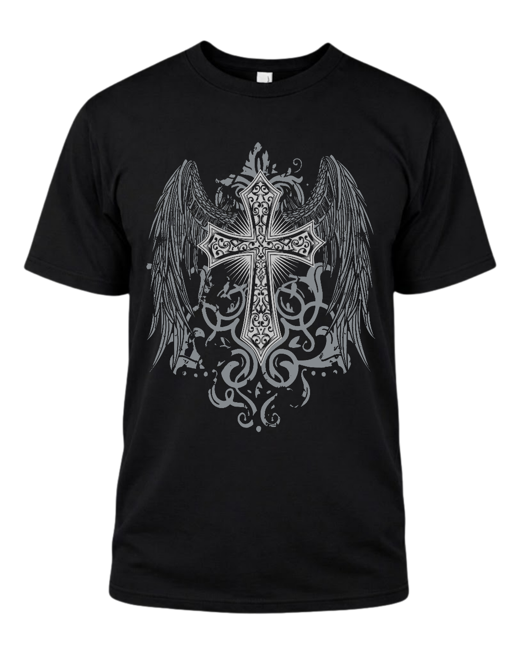 Cross And Wing Tshirt