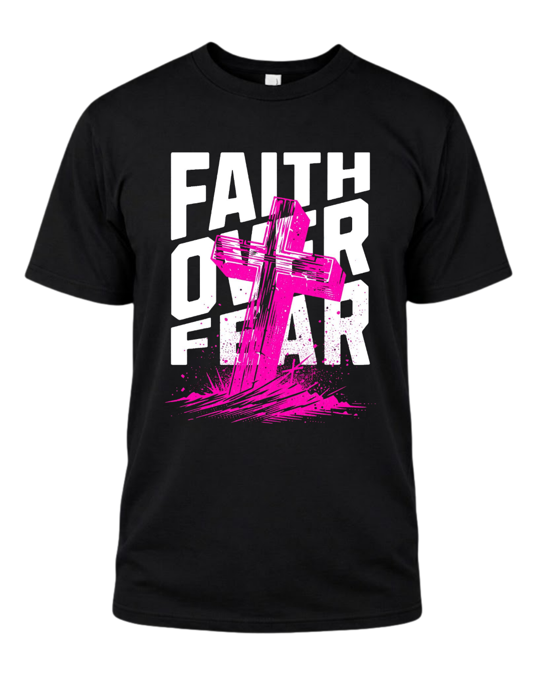 Faith over Fear, Christian T-Shirt