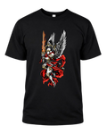Archangel Michael Flaming Sword T-Shirt
