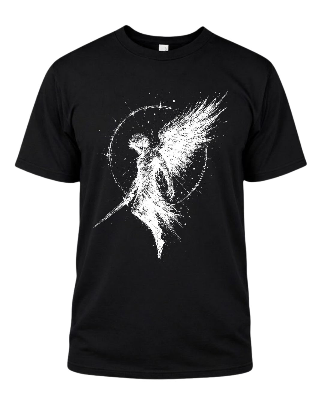 Archangel Michael - Flaming Sword Tee