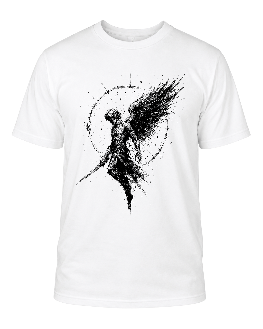 Archangel Michael - Flaming Sword Tee