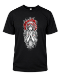 Christian Cross & Virgin Mary Double Printed Tee
