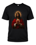 Jesus Sacred Heart Vintage Tee