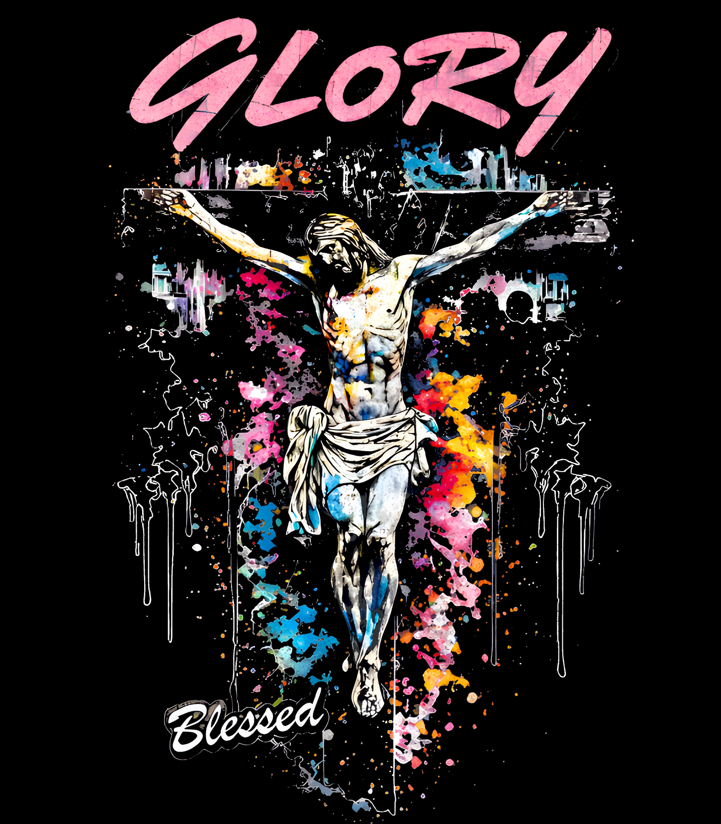 Artistic Jesus Vintage Tee