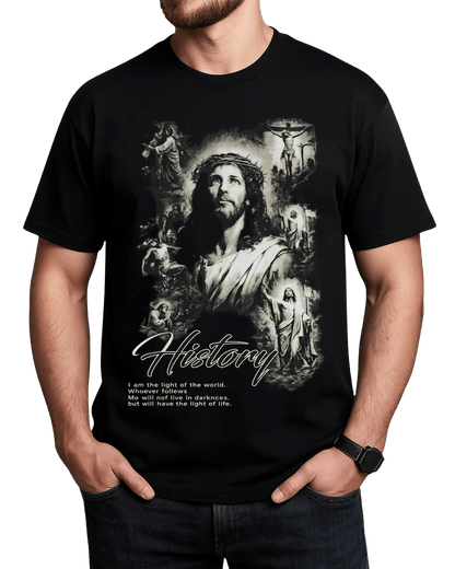 Jesus Christ Christian History Graphic T-Shirt