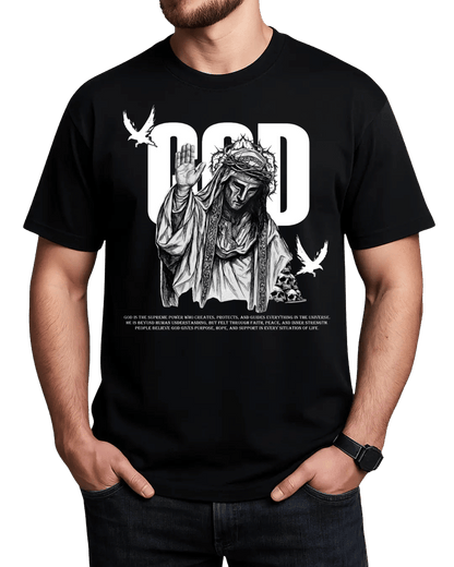 Christian Jesus God Graphic Tee Shirt