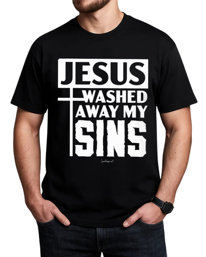 Jesus Unisex Away My Sins Premium Fit Mens Tee