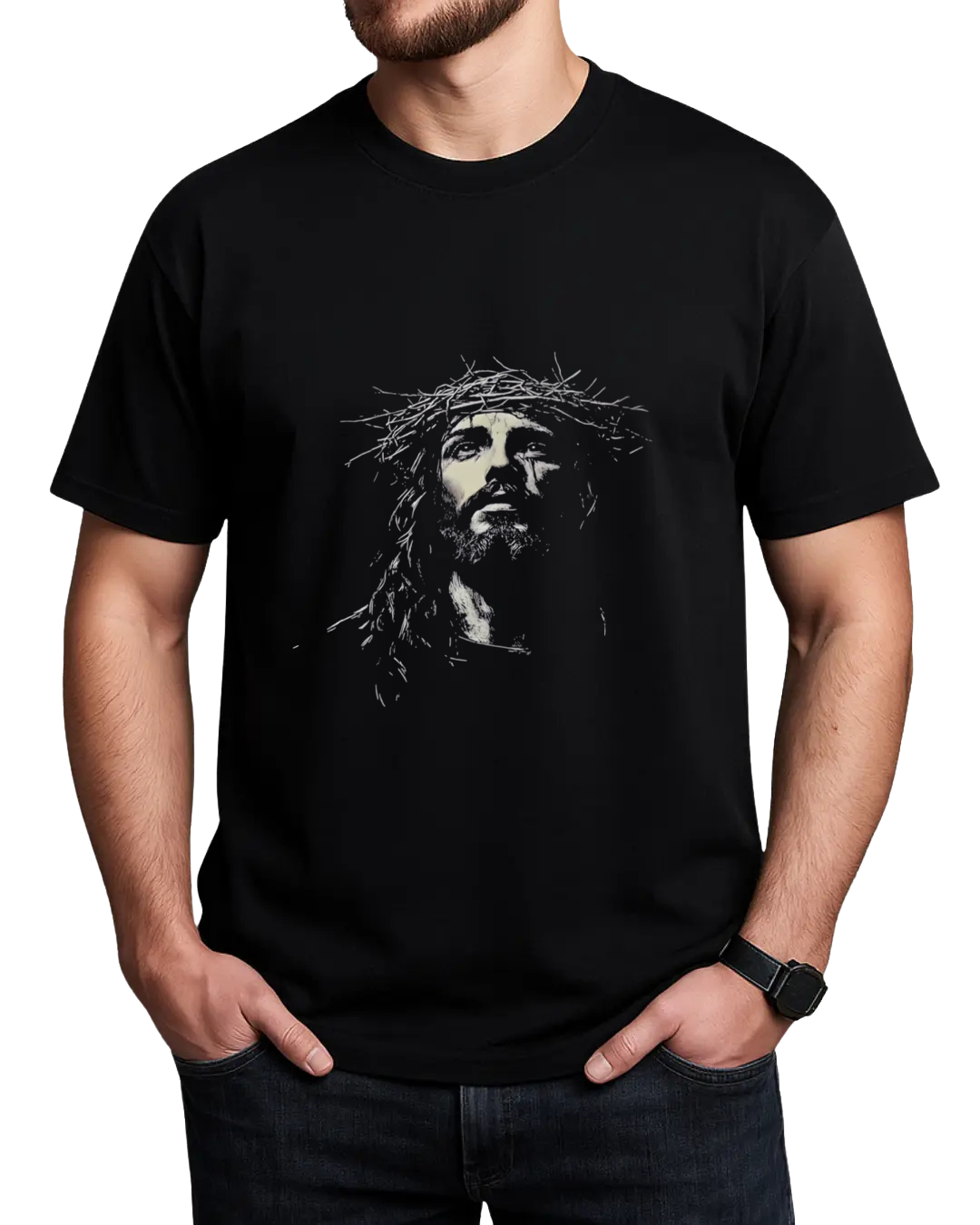 Crowned in Thorns. Risen in Glory Tee