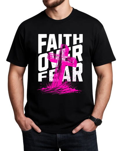 Faith over Fear, Christian T-Shirt