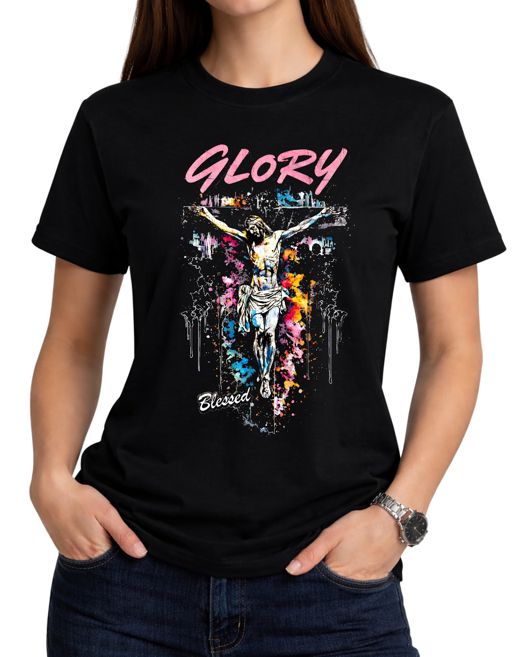 Artistic Jesus Vintage Tee