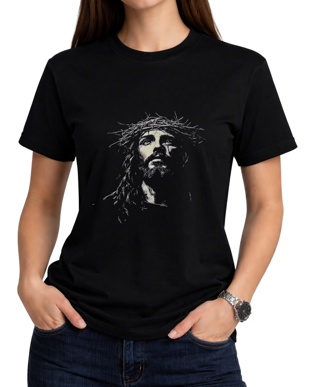 Crowned in Thorns. Risen in Glory Tee