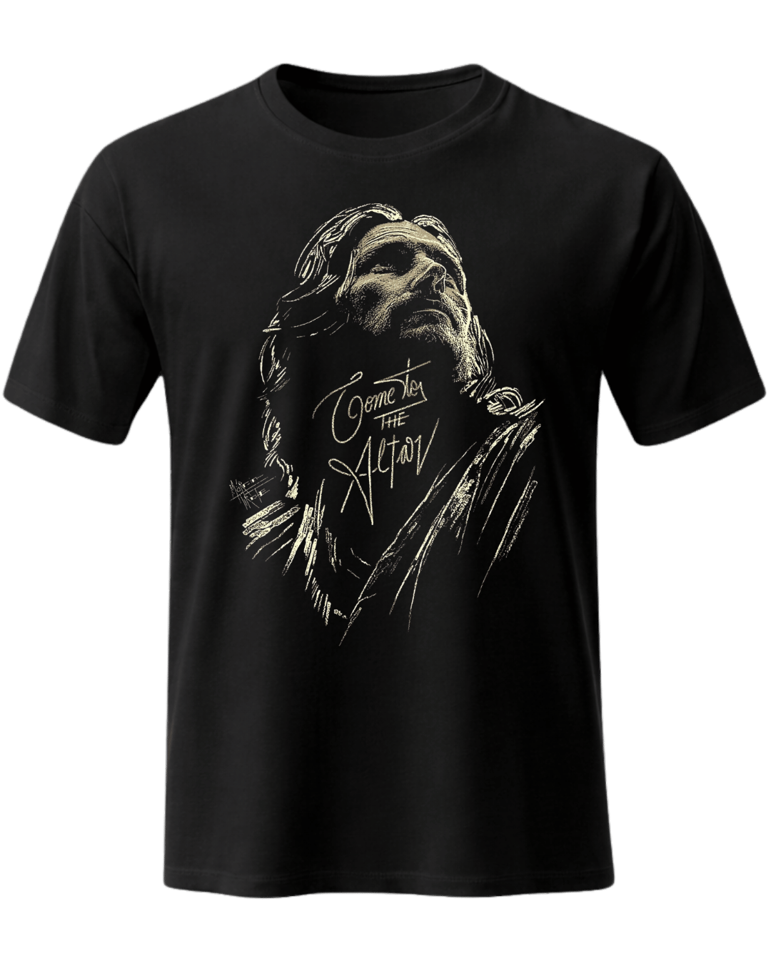Jesus Christ Come to the Altar Christian Graphic T-Shirt