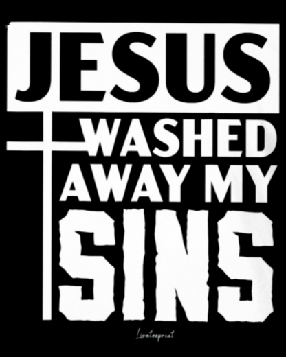 Jesus Unisex Away My Sins Premium Fit Mens Tee