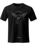 Fallen Angel Dark Gothic Graphic T-Shirt