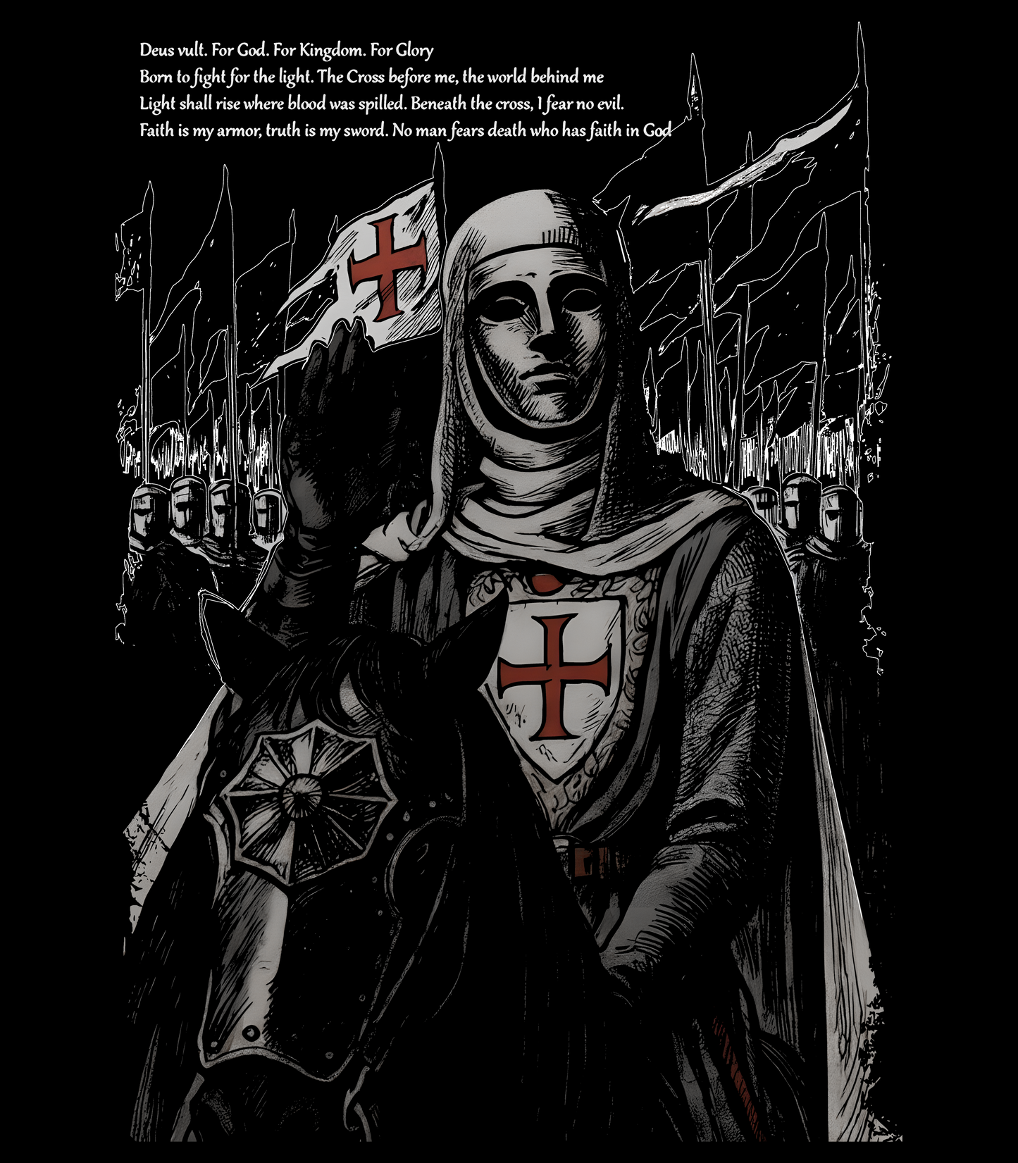 Baldwin IV - The Leper King T-Shirt