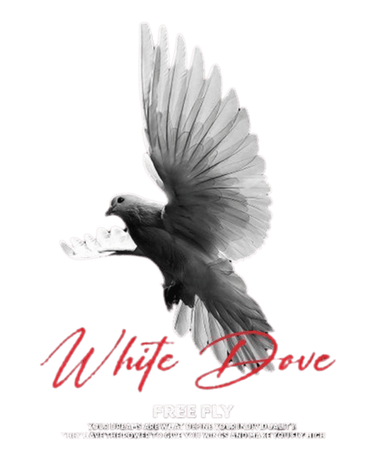 White Dove Free Fly Inspirational T-Shirt
