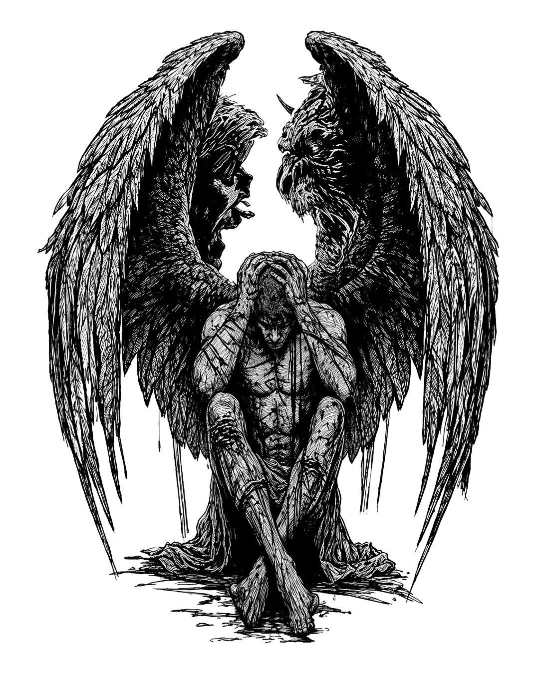 Tormented Angel T-Shirt