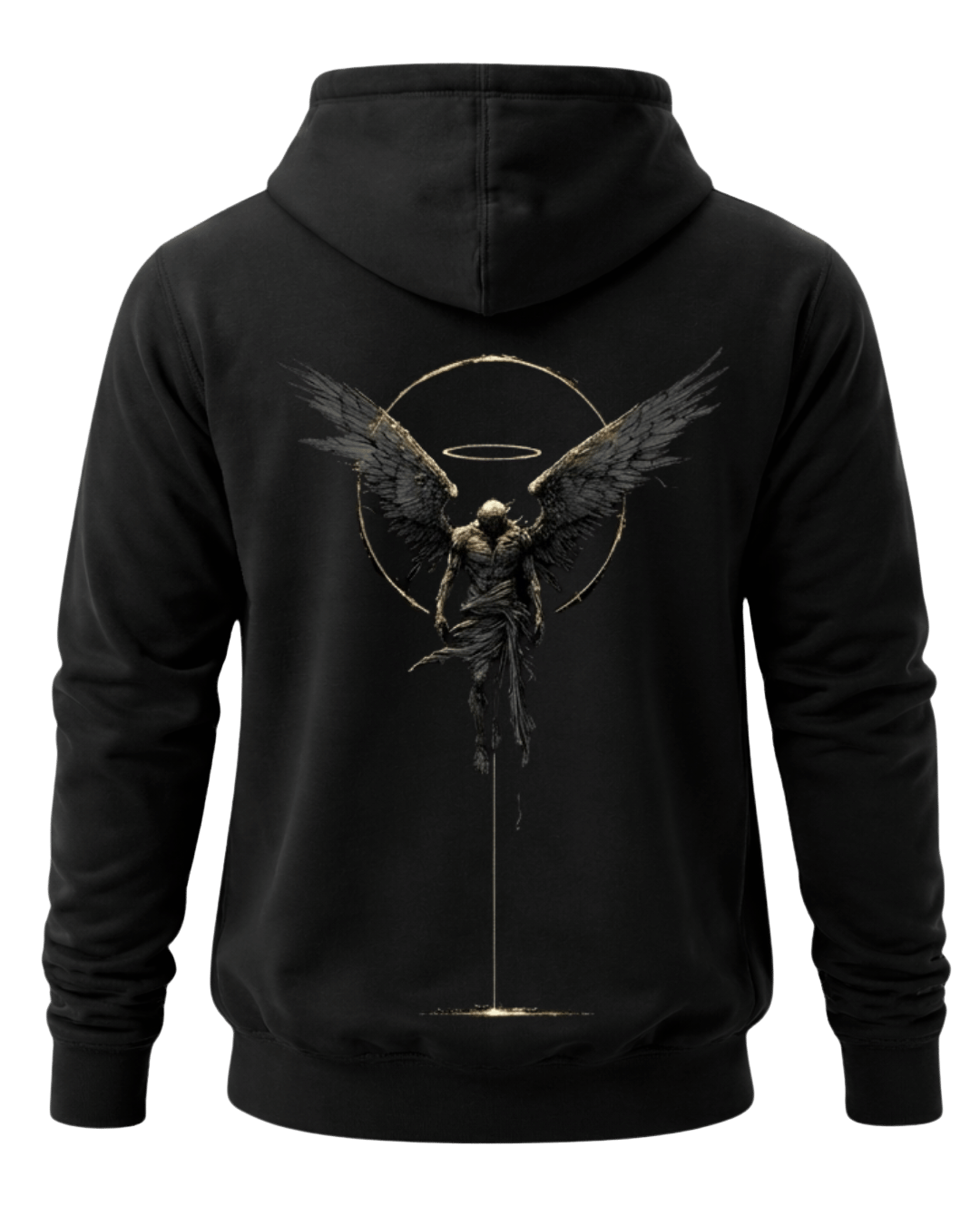 Fallen Angel Dark Gothic Graphic T-Shirt