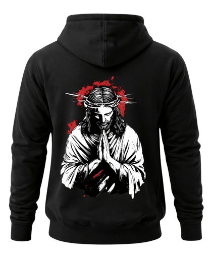 Jesus Christ Praying Christian Graphic Tee