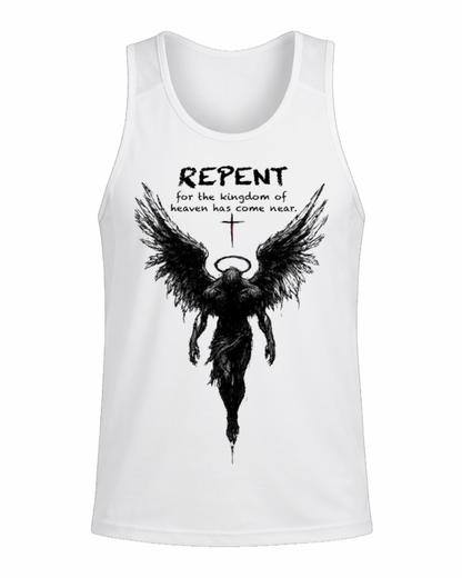 Repent Faith Angel Wings Graphic Tee
