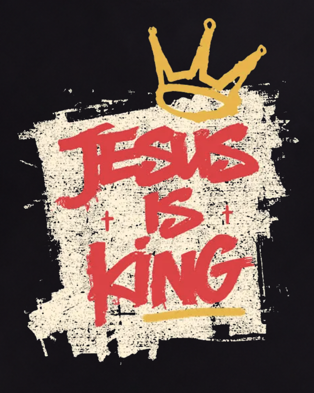Jesus Is King Christian T-Shirt Premium