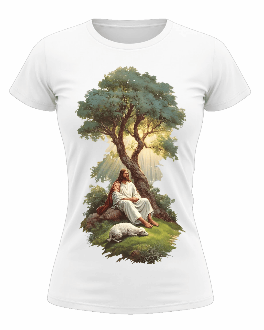Jesus with the Lamb T-Shirt